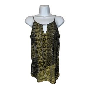 New Women's Small Tank Patchwork Top